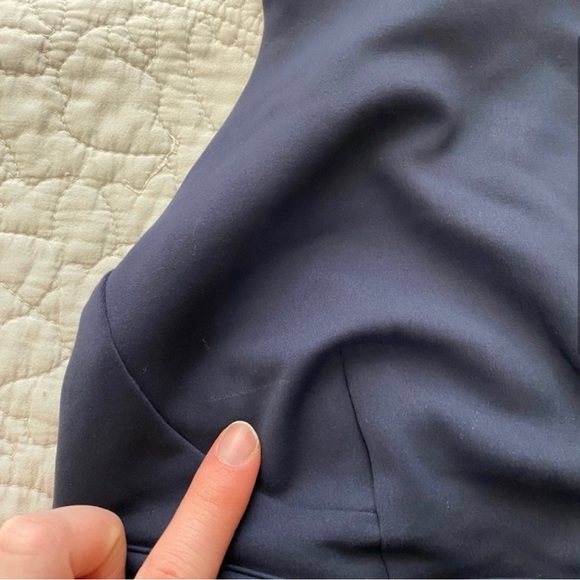 University of Michigan Lululemon Wunder Train Sports Bra size 6 - Picture 2 of 5